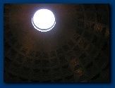 het ronde open dak van het Pantheon�